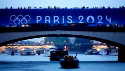 Climate protest in Paris foiled on first day of Olympics