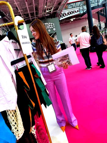 Amarelis Shines at Pure London: A showcase of ready-to-wear elegance