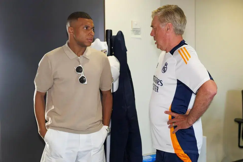 Mbappe to make Real Madrid debut as starter in UEFA Super Cup