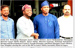 Lanre Shittu Assembly plant sets standard in pick-up, truck production — NADDC