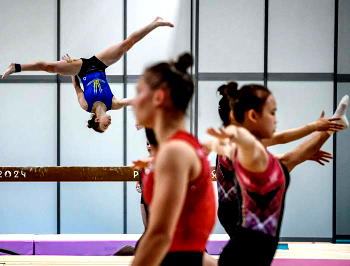 Israel’s Olympic delegation departs for Paris