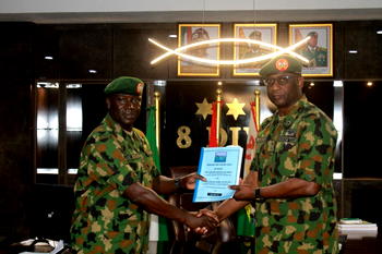 New Commander assumes office at 8 Division NA