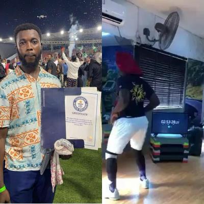 Nigerian man breaks Guinness World Record for longest twerking - Vanguard  News