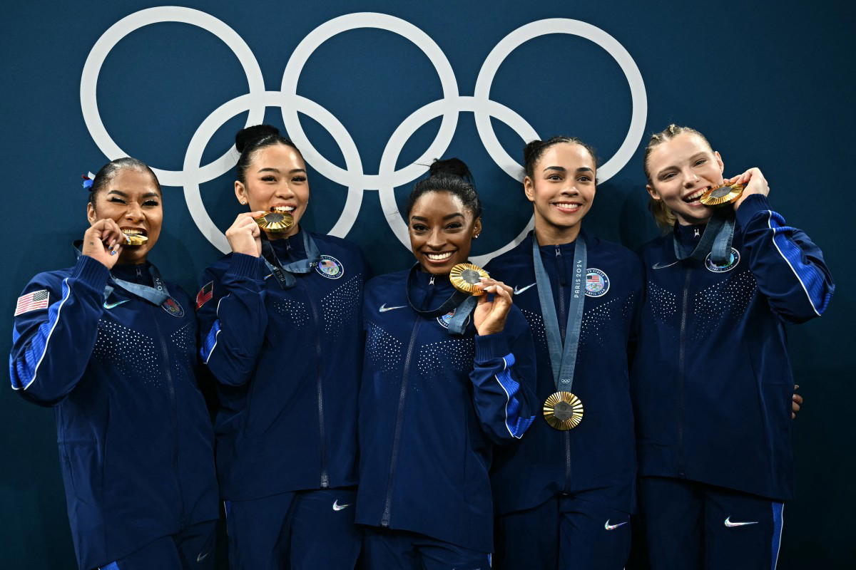 Biles leads USA to Olympic women’s team gold