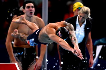 United States win men’s 4x100m Olympic swimming freestyle relay gold
