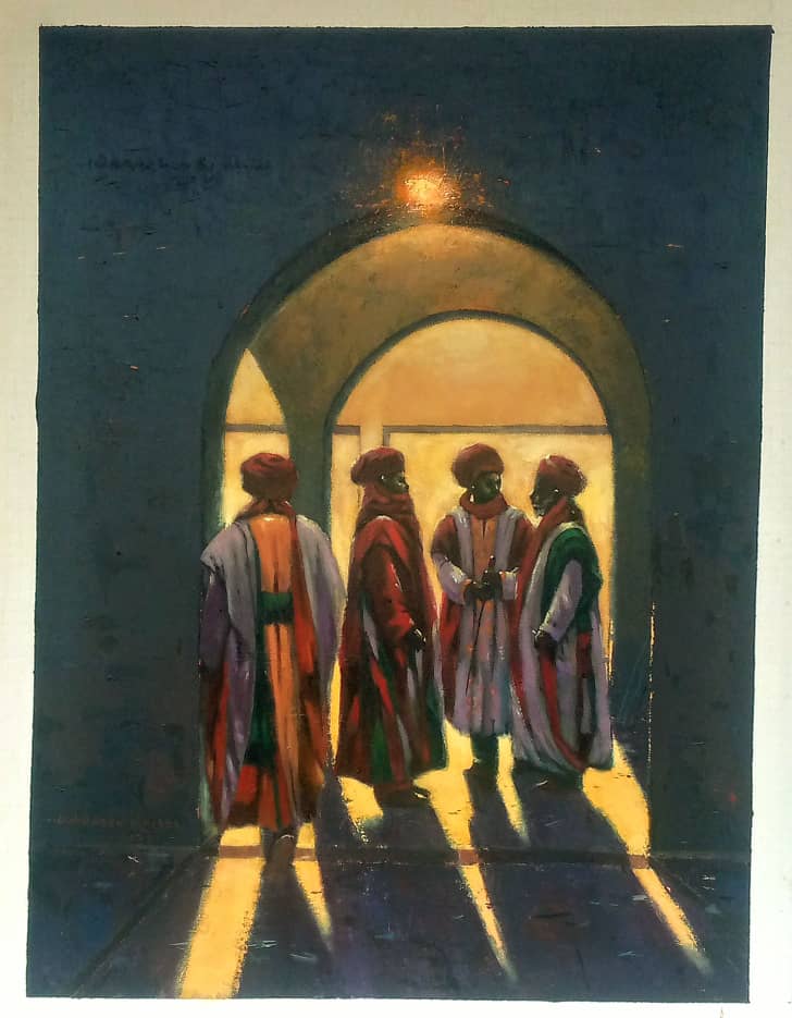 Moses Oghagbon’s Fieldnotes from a Master show @ O’Da Art Gallery