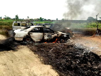 Army busts more illegal refineries in Abia, destroys 10 boats, 5 vehicles