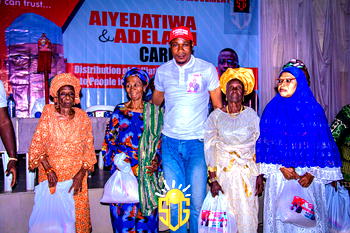 Hardship: 300 vulnerable people benefits in Aiyedatiwa-Adelami Cares food donation in Ondo