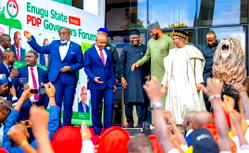 Govs Bala Mohammed, Fubara, Makinde, 6 others converge on Enugu for meeting of PDP Governors’ Forum