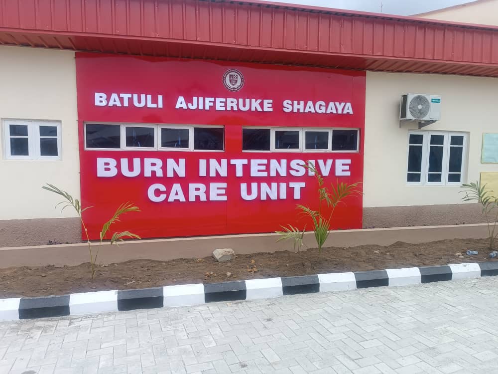 Shagaya donates first ICU for Burn Patients in North Central, in UITH ...