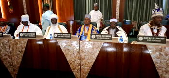 Anti-hunger protest: Tinubu meets traditional rulers in Aso Rock
