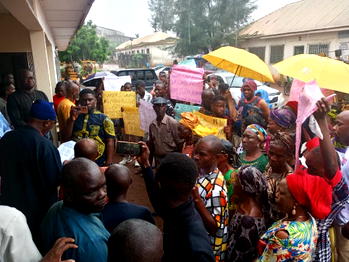 Imo communities protest allege land grabbing by military