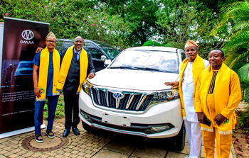 OMAA F5 CNG pickup debuts at Abuja auto industry confab