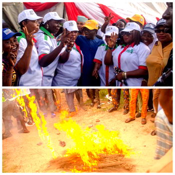 Ondo Guber: Monarchs wife, son, Chiefs, party leaders, others dump APC for PDP