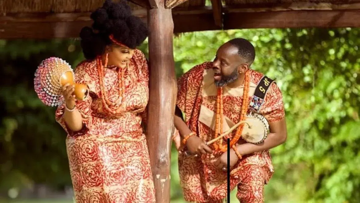 Nollywood actress Biodun Okeowo releases pre-wedding photos with fiance