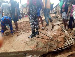 7 injured in Rivers building collapse