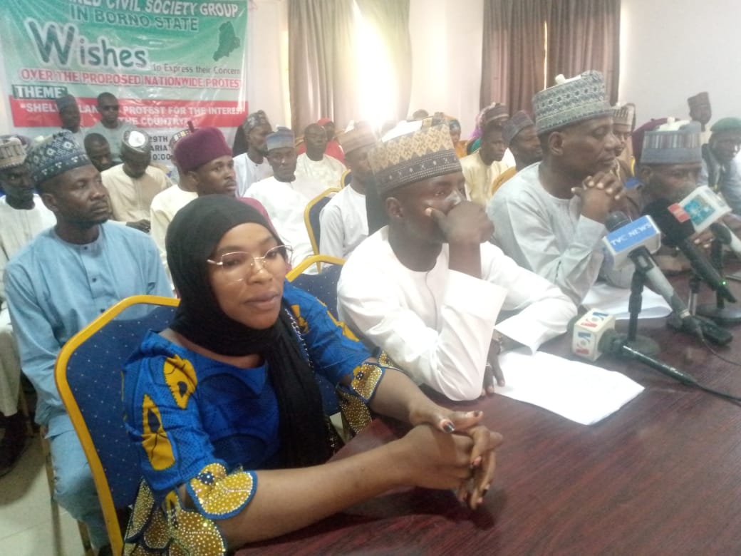 Borno CSOs distance selves from protest