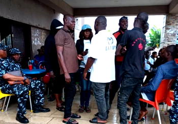 Photos: DSIEC begins distribution of materials for LG elections