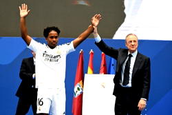 Brazil teenager Endrick unveiled by Real Madrid
