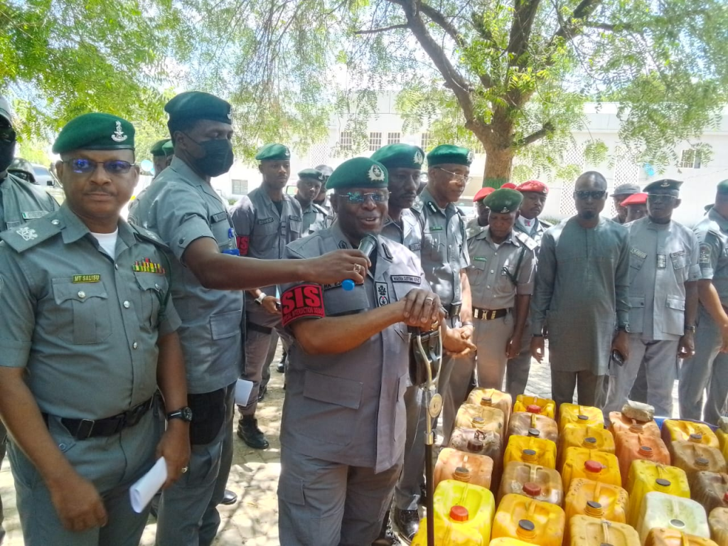 Customs intercepts illicit PMS worth N80m - Vanguard News