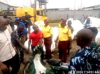 Truck crushes female biker in Lagos