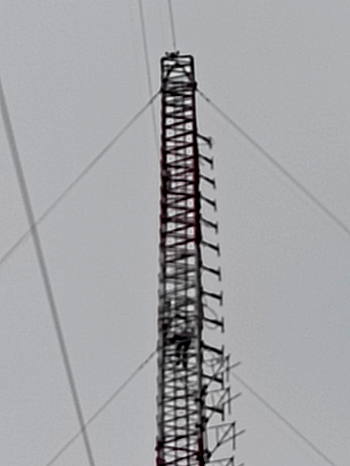 Abuja man attempts suicide, climbs 120-metre broadcast mast