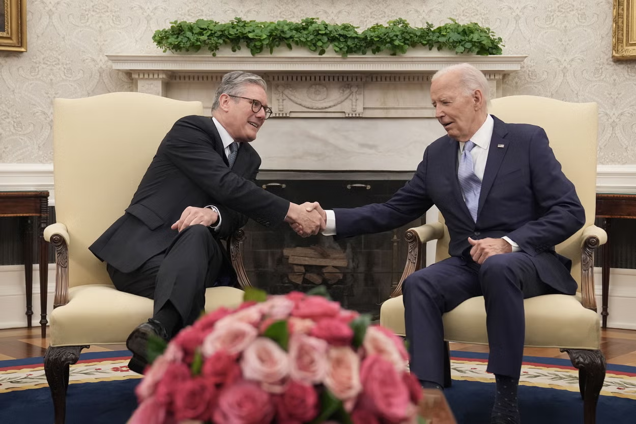 PM Keir Starmer meets Biden, says UK-US relations 'stronger than ever ...