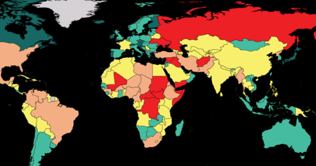 Top 10 Most Dangerous Countries in the World 2024 - Vanguard News