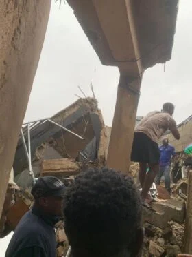 7 rescued in Lagos building collapse