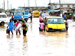 Lagos calls for calm as floods sack residents, after 9hrs rainfall