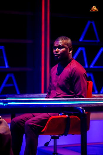 Chidi Mokeme helps Aliozoranigbo wins N10 million on pyramid game show Nigeria