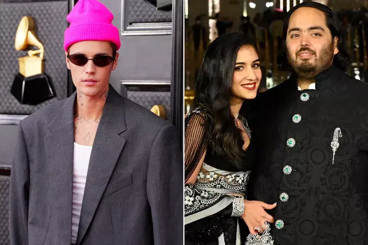 Justin Bieber performs at billionaire heir Anant Ambani's prewedding