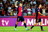 UCL: Lewandowski hits brace as Barcelona crush Young Boys 5-0