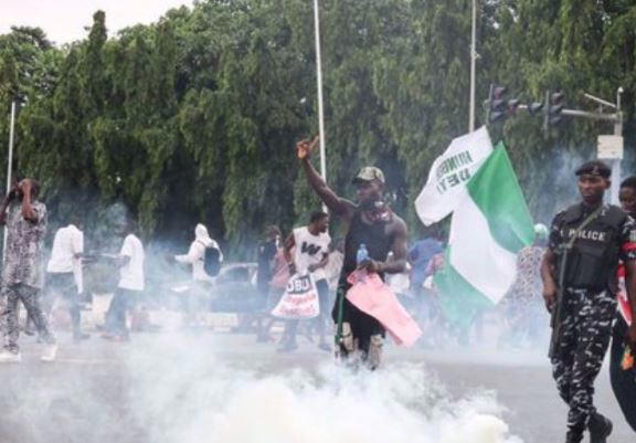 Security forces defy court order, disperse hunger protesters at Abuja stadium