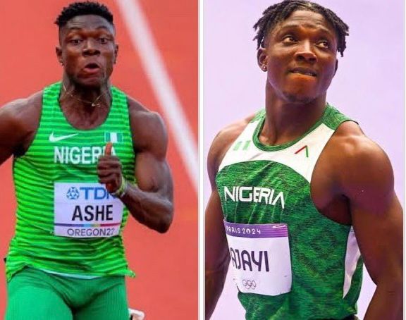 Paris Olympics: Nigeria’s Ashe, Ajayi in heats 1, 2 of men’s 100m semi-finals