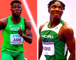 Paris Olympics: Nigeria’s Ashe, Ajayi in heats 1, 2 of men’s 100m semi-finals