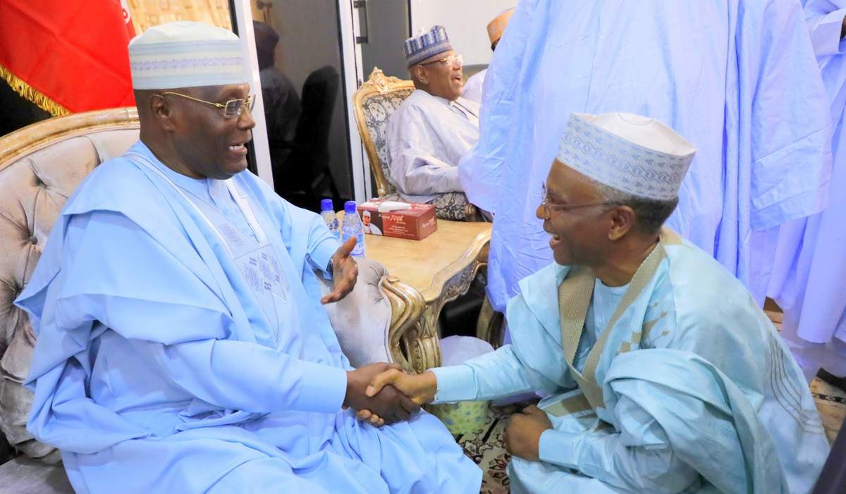 Photos: Atiku hosts El-Rufai, Ribadu, Tambuwal, others in Abuja