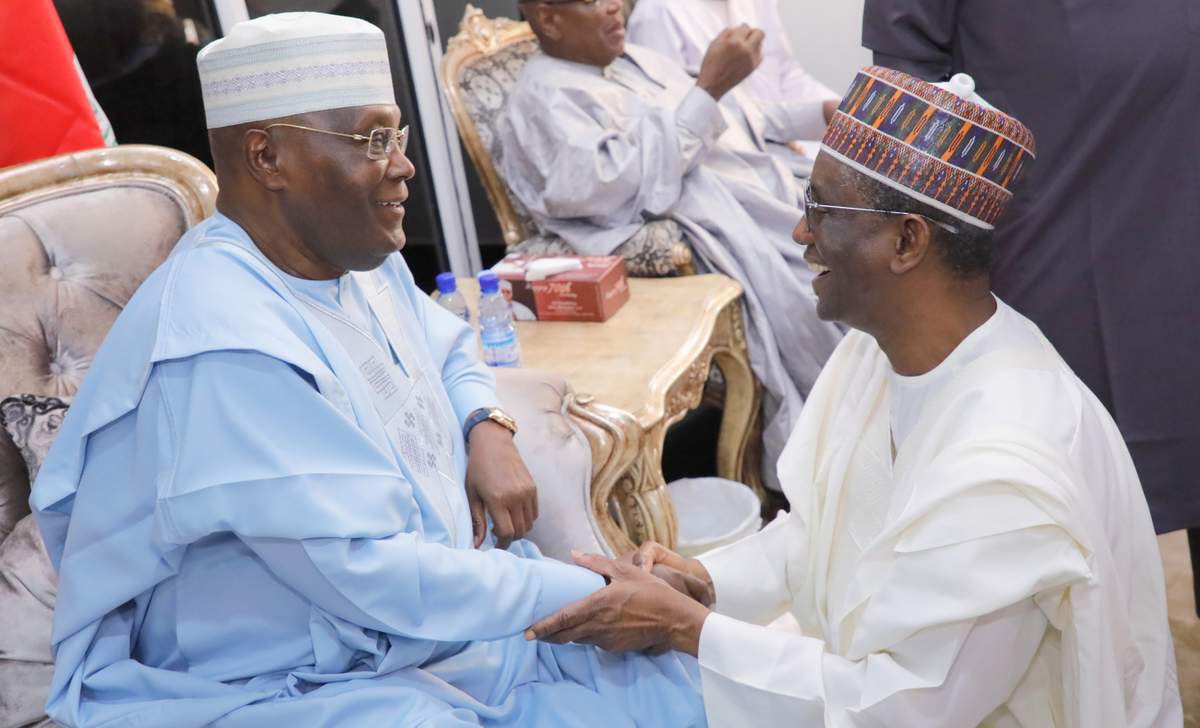 Atiku Visits Buhari with el-Rufai, Tambuwal, and Other Political Leaders
