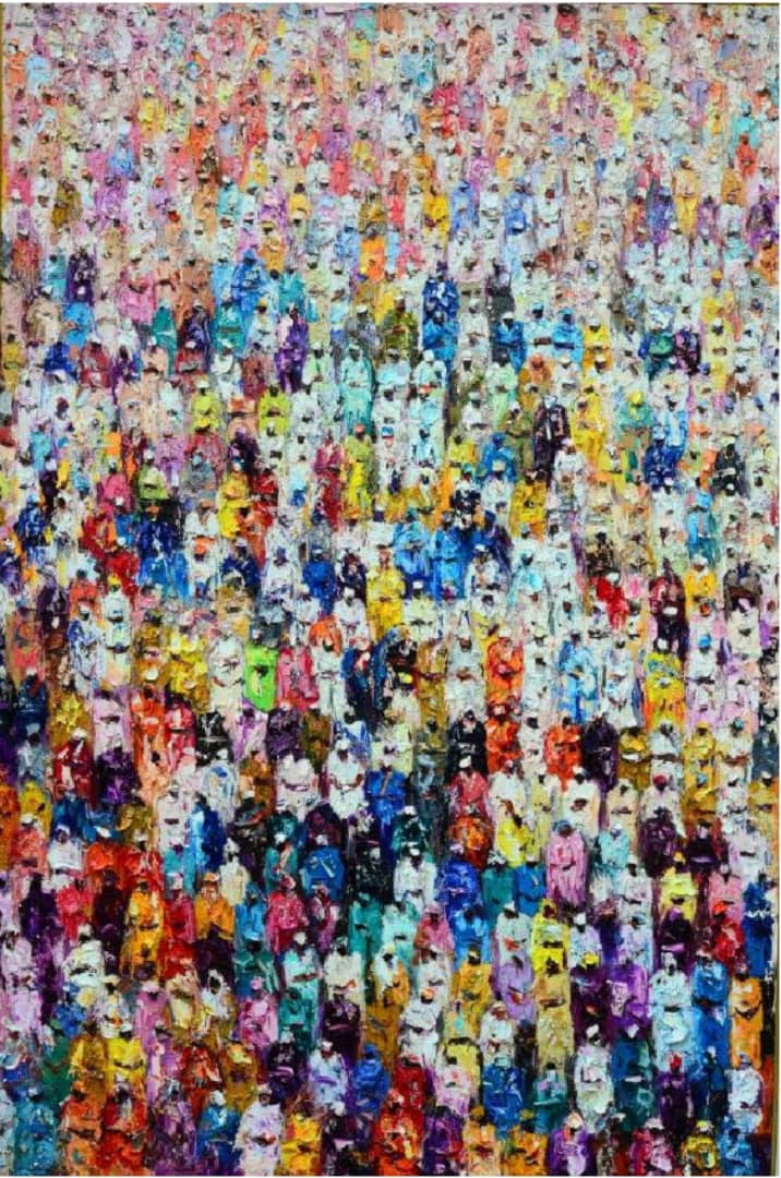 Ogunwo, Kakandar’s Cutting Edge paintings speak hope for Nigeria