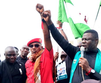 Dalung, El-buba lead protest in Jos