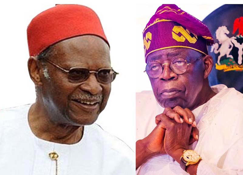 Anyaoku-led The Patriots meets Tinubu, calls for 'new democratic constitution'