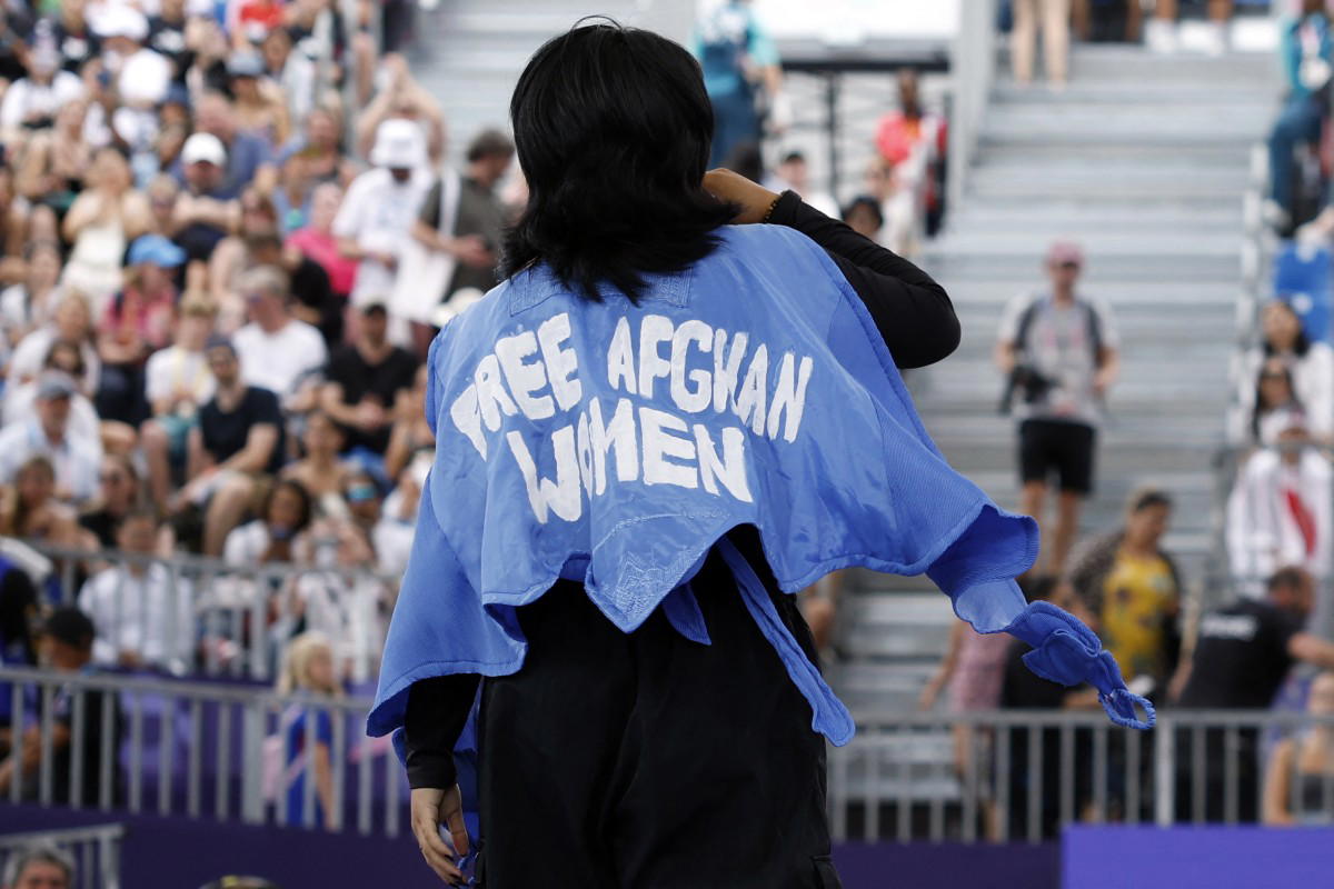 ‘Free Afghan Women’: Olympic refugee breakdancer disqualified for slogan