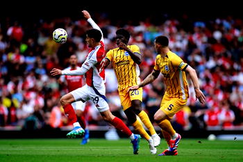 EPL: Arsenal drop points against Brighton in 1-1 draw