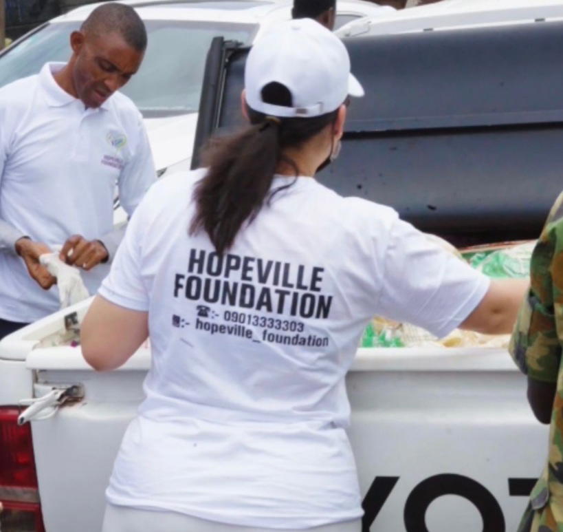 Hopeville Foundation feeds thousands of less-privileged in Lagos communities