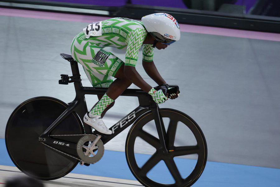 Olympic: Nigerian cyclist borrows bicycle from German team for track event