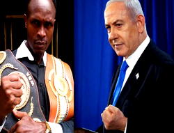 Gaza ceasefire: Ex-British boxing champ, Peter Oboh invites Benjamin Netanyahu to exhibition boxing