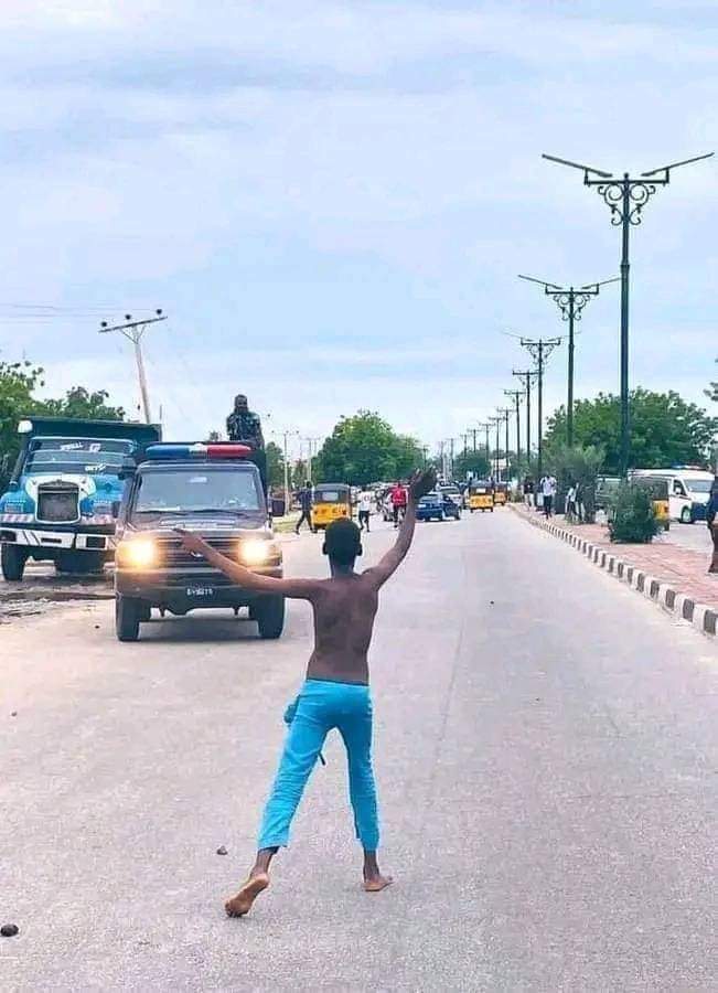 Only the dead protest in Nigeria