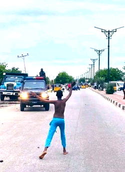 Only the dead protest in Nigeria