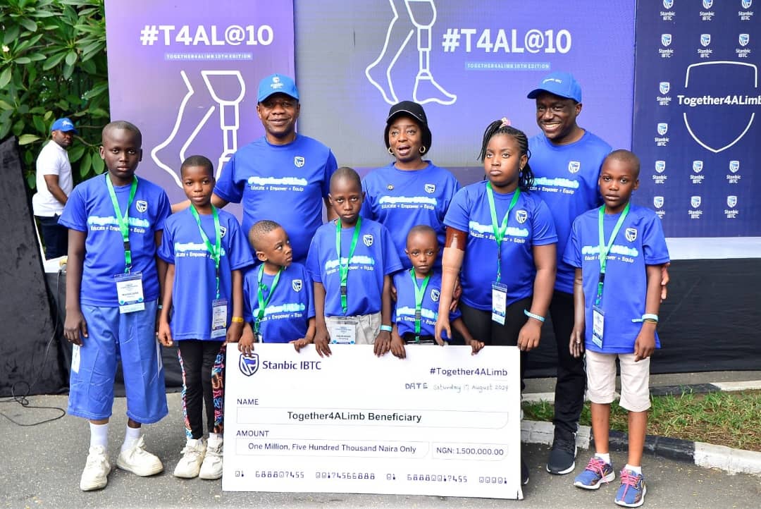 Stanbic IBTC celebrates milestone with 10th Edition of together4Alimb Charity Walk