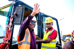 Otti flags of 41.4km Ohafia-Arochukwu road